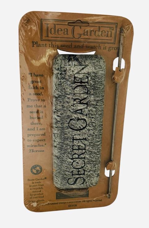 Idea Garden Other - Idea Garden 1995 United Design Corporation Secret Garden Thoreau Stone New